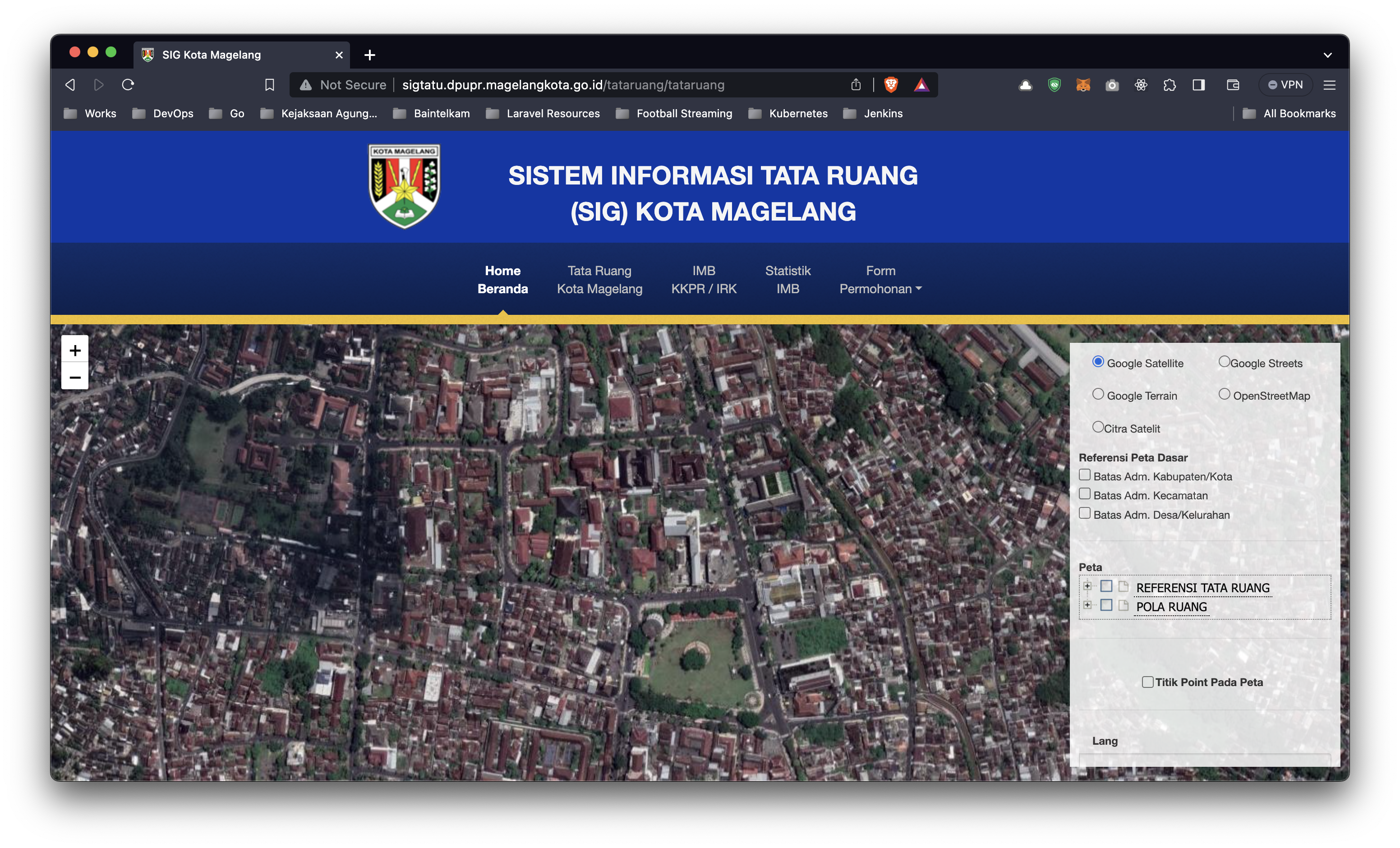 Tata Ruang Magelang preview